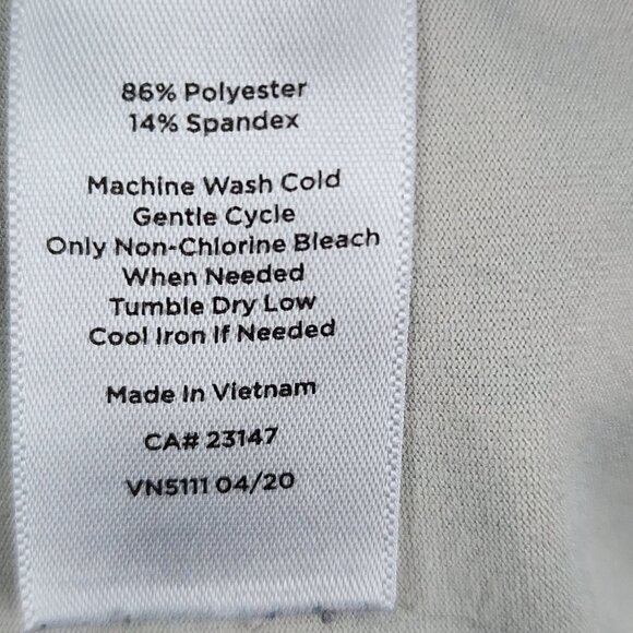 T by Talbots Shirt Womens 2X Multi Floral Abstract Print 1/4 Zip Pullover - Picture 7 of 7